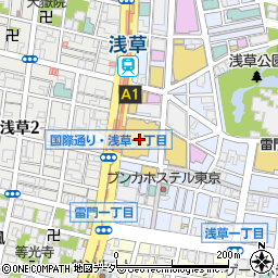 浅草KT歯科周辺の地図