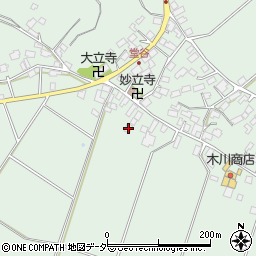 千葉県香取郡多古町船越1406-1周辺の地図