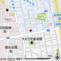 東京都江戸川区松本1丁目5-21周辺の地図