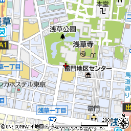 鈴木皮革店周辺の地図