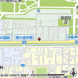 東京都小金井市関野町2丁目3-4周辺の地図