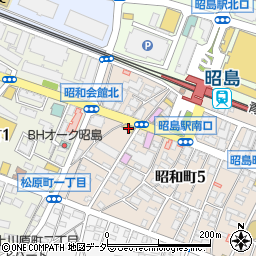 すき家昭島駅南店周辺の地図