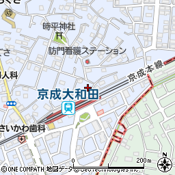 千葉県八千代市大和田315-1周辺の地図
