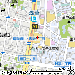 個別教室のトライ浅草ＲＯＸ校周辺の地図