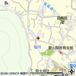 山梨県甲州市塩山千野3264周辺の地図