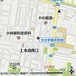 東京都小平市上水南町2丁目21-17周辺の地図