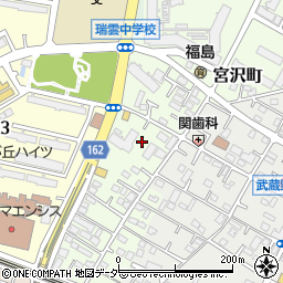 昭島市役所　自転車等保管所周辺の地図