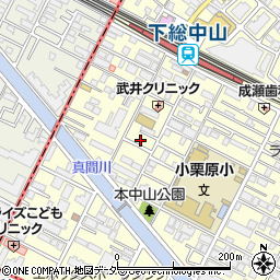 千葉県船橋市本中山3丁目19-8周辺の地図