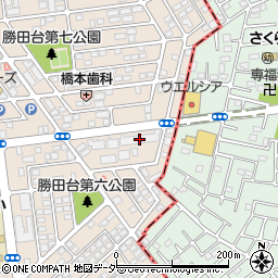 勝田台マンション周辺の地図