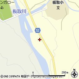 岐阜県関市板取1679-6周辺の地図