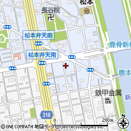 東京都江戸川区松本2丁目4-7周辺の地図