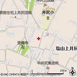 山梨県甲州市塩山上井尻670周辺の地図