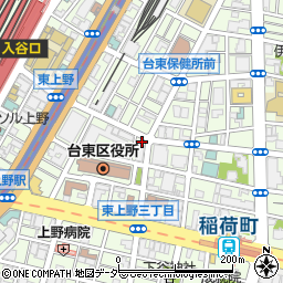 谷尾食糧工業株式会社東京出張所周辺の地図
