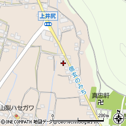 山梨県甲州市塩山上井尻1307周辺の地図