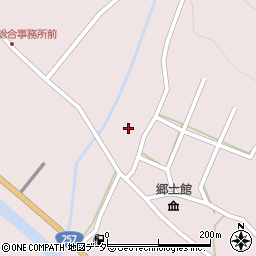 岐阜県中津川市加子母上桑原3948周辺の地図