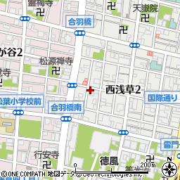 浅草テックシステム株式会社周辺の地図