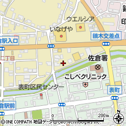 千葉県佐倉市鏑木町481-1周辺の地図