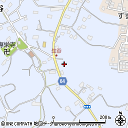 千葉県佐倉市生谷1373周辺の地図