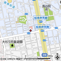 東京都江戸川区松本1丁目11-1周辺の地図