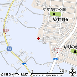 千葉県佐倉市生谷1353周辺の地図