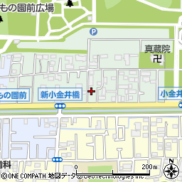 東京都小金井市関野町2丁目3-8周辺の地図