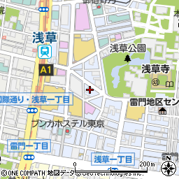 東京蛍堂周辺の地図