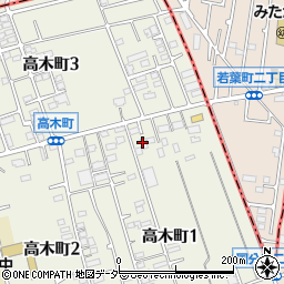 篠宮園周辺の地図
