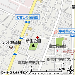 東京都昭島市中神町1292周辺の地図