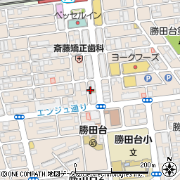 麺屋一瀧周辺の地図