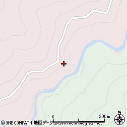 付知川周辺の地図