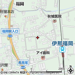 長野県駒ヶ根市赤穂福岡9338周辺の地図