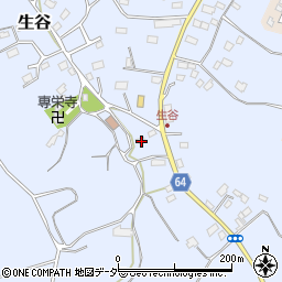 千葉県佐倉市生谷489周辺の地図