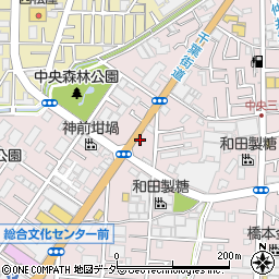 東京都江戸川区中央3丁目7周辺の地図