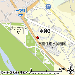 ＥＮＥＯＳ韮崎西ＳＳ周辺の地図