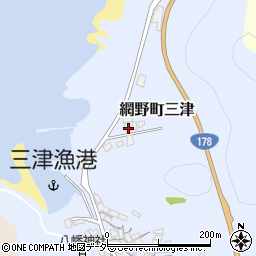京都府京丹後市網野町三津208周辺の地図