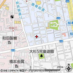 東京都江戸川区松本1丁目5-4周辺の地図