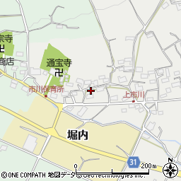 山梨県山梨市市川1593周辺の地図