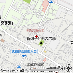 東京都昭島市中神町1148-93周辺の地図
