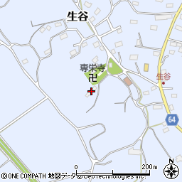 千葉県佐倉市生谷507周辺の地図