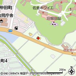 ジョナサン 佐倉高岡店周辺の地図