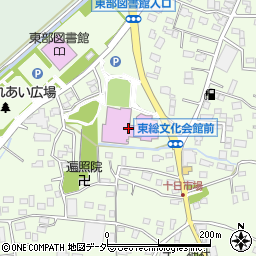 千葉県東総文化会館周辺の地図