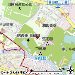 永青文庫周辺の地図