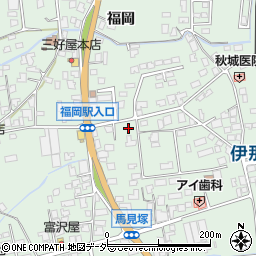 長野県駒ヶ根市赤穂福岡9334周辺の地図