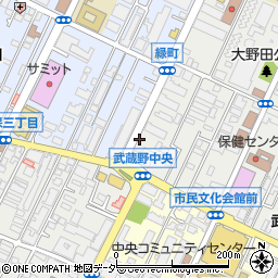 ＰＥＮ武蔵野市吉祥寺北町４丁目パーキング周辺の地図