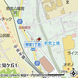 ハローワーク韮崎周辺の地図