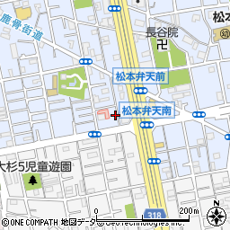 東京都江戸川区松本1丁目11-19周辺の地図