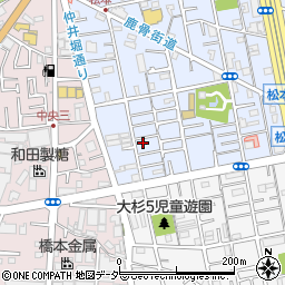 東京都江戸川区松本1丁目5-5周辺の地図