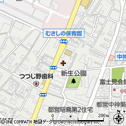 東京都昭島市中神町1294-1周辺の地図
