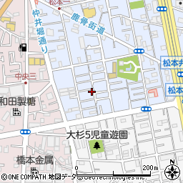 東京都江戸川区松本1丁目5-18周辺の地図