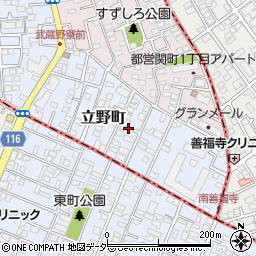 東京都練馬区立野町3周辺の地図
